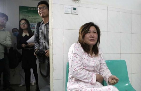 PICTURED: Grandma Lu Yuanxiu, 57 A Chinese mum who nursed her dying son for two years even though she was seriously ill herself has been cured after doctors used the boy's kidney when he died to save her life. The tragic story started when Chen Xiaotian from Jinzhou city in Hubei province in central China was diagnosed as having a malignant brain tumour aged just five. He was treated and given an operation and for a few months it seemed that everything was well, but then the tumour returned with a vengeance and doctors told his parents there was little chance he would survive. In addition his mother Zhou Lu, 34, had been diagnosed as suffering from kidney failure that left her permanently ill and in need of dialysis treatment. Despite her illness however she continued to care for her son, taking him for regular treatment at the hospital as he gradually worsened. Eventually he became blind and shortly before he died had become bedridden and virtually paralysed, with his mother and grandmother having to do everything to care for him. Grandma Lu Yuanxiu, 57, said: "The doctors approached me rather than his mother because of the sensitive nature of the issue. They told me that my grandson not survive but his kidneys could help his mother and also save to other lives as well. "I discussed it with Zhou and she refused point-blank, she absolutely didn't want to hear any talk of that happening." But the Gran had enlisted the help of her grandson who had told his mother: "I want to save your life." In tears, his mother had agreed to the doctor's proposal saying that what changed her mind was the thought that if her son was to die, part of him would live on in her. Doctors confirmed that the tissue match was perfect and when he died on April 2, he was quickly moved to the operating theatre where his kidneys and liver were removed donated to his mother and two other people. The second kidney went to a 21-year-old girl and his liver to a 27-year-old man. Hospital spokesman Yi Tai said all three transplants were a complete success and that the youngster's death had allowed three others not only to live, but to have the hope of normal lives. He said: "The medical team held a brief moment of prayer and silence for the poor child before the transplant, I think its fair to say there were very few dry eyes."