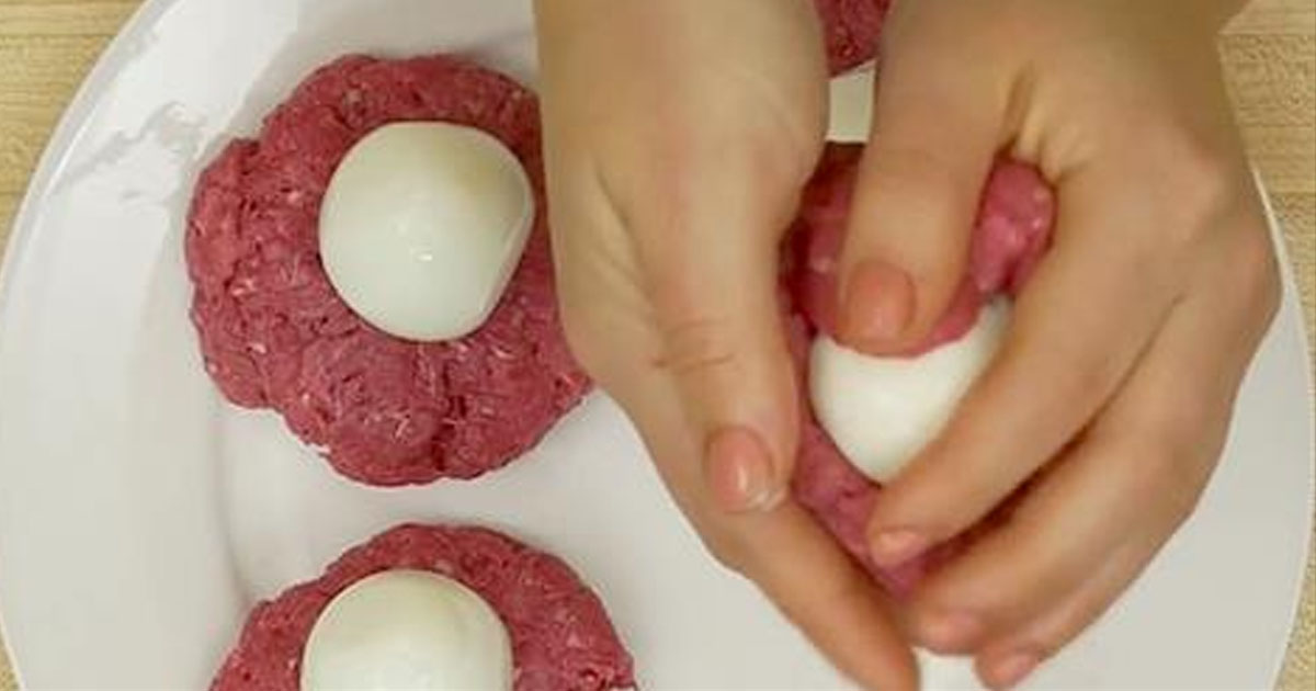 Pack A HardBoiled Egg Inside A Raw Meatball For Delicious Scotch Eggs