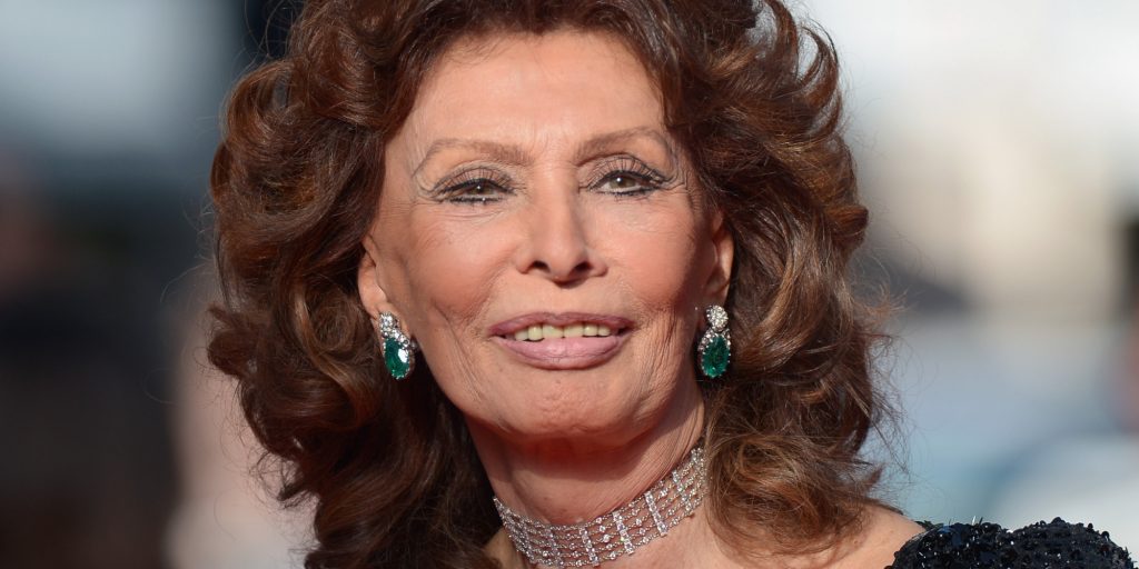 CANNES, FRANCE - MAY 24:  Sophia Loren attends the Closing Ceremony and "A Fistful of Dollars" Screening during the 67th Annual Cannes Film Festival on May 24, 2014 in Cannes, France.  (Photo by Dominique Charriau/Le Film Francais/WireImage)