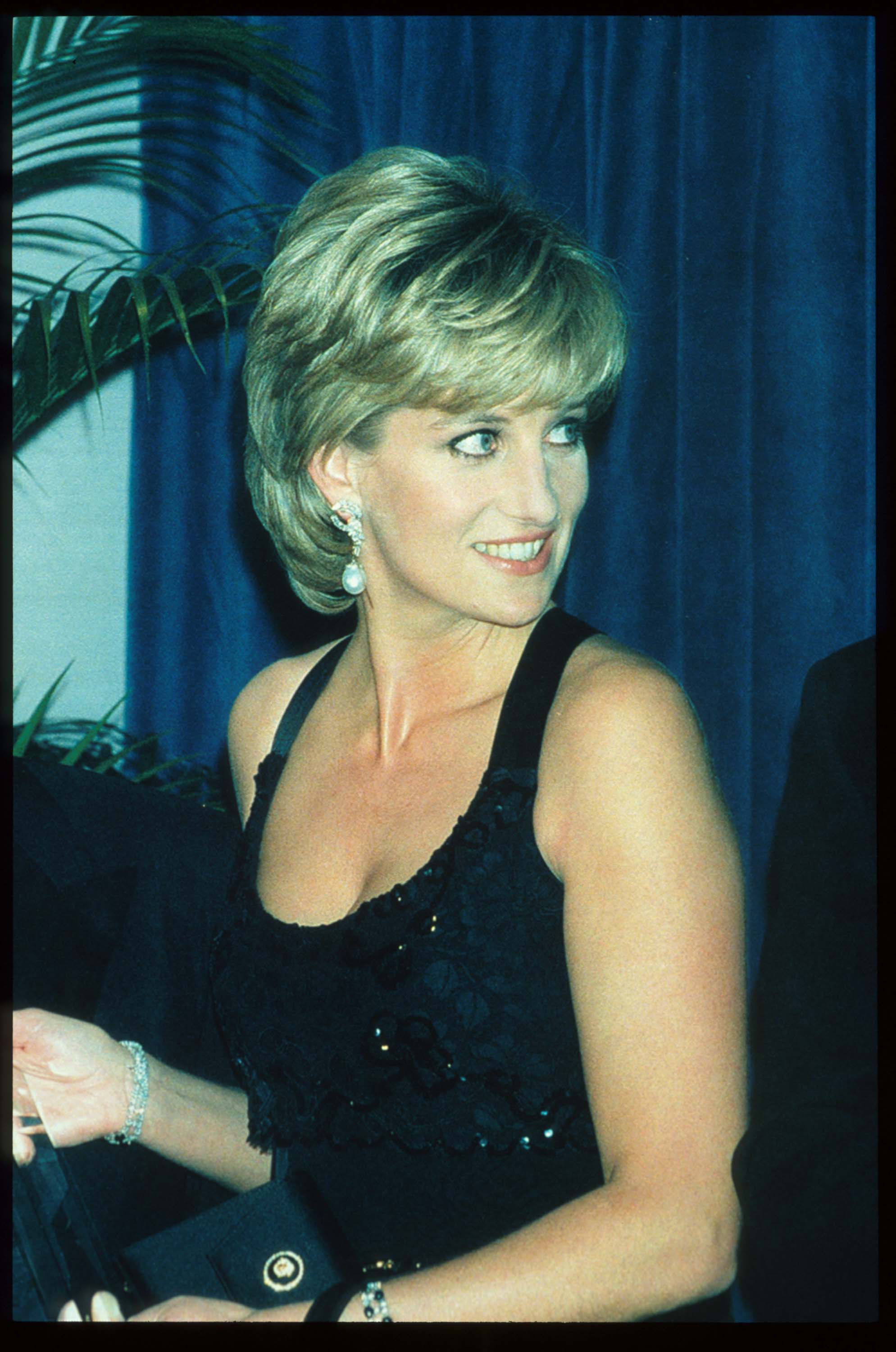248217 03: Lady Diana Spencer stands at the 41st annual United Cerebral Palsy Awards gala December 11, 1995 in New York City. Lady Diana, the Princess of Wales, received the UCP Humanitarian Award at the fundraising evening. (Photo by Pool/Liaison)