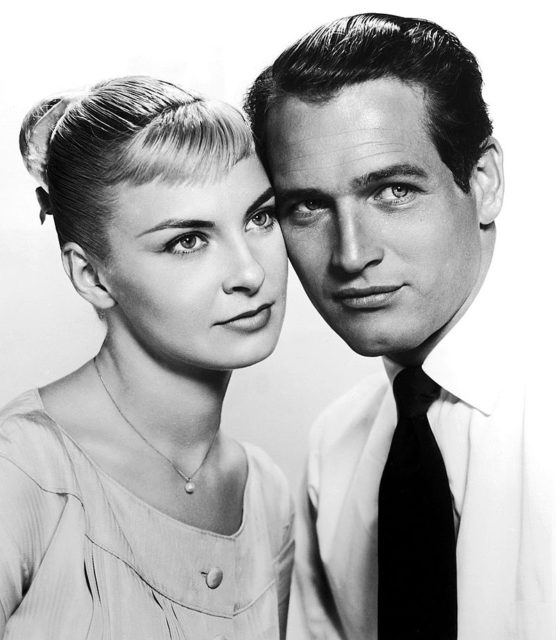 publicity-portrait-of-the-movie-the-long-hot-summer-depicting-paul-newman-and-joanne-woodward-556x640