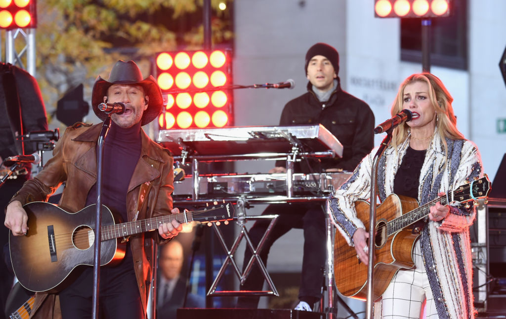 Tim McGraw & Faith Hill Perform On NBC's Today