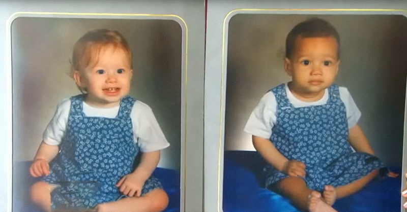 Meet rare twins of different races: two peas in a pod who ...