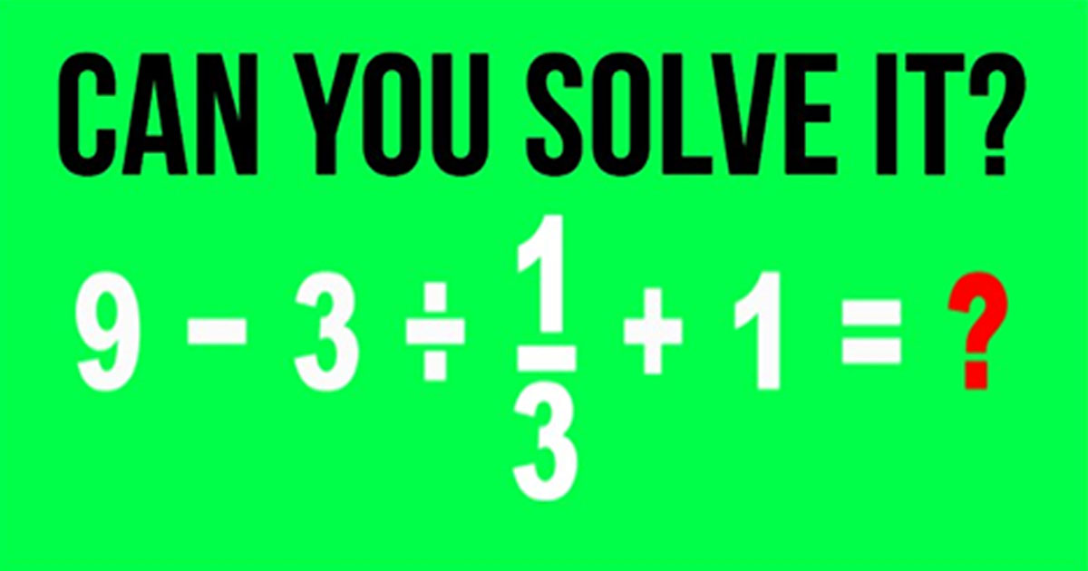 This Equation Is Going Viral In Japan. Are You Able To Solve It? - us ...