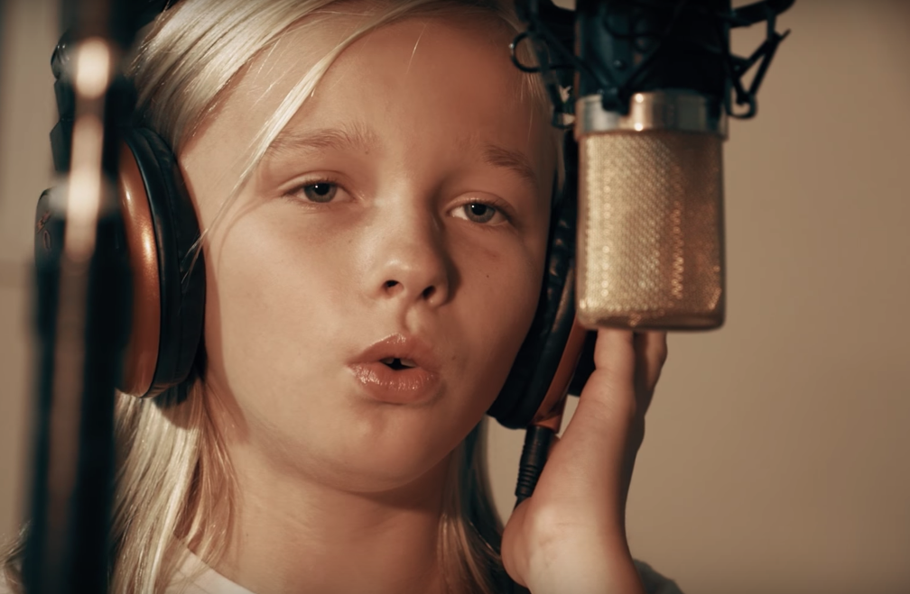11-Year-Old Sings Original Song, But The Moment Her Partner Joins In ...
