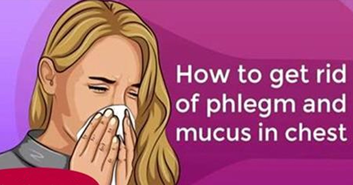 4 simple methods to get rid of phlegm and chest mucus at home - us ...